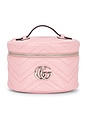 view 1 of 9 Gucci GG Marmont Cosmetic Case in Pink
