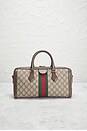 view 3 of 8 Gucci Ophidia Boston Bag in Beige