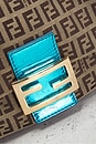 view 5 of 10 Fendi Zucchino Mama Baguette Shoulder Bag in Beige