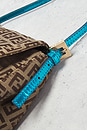 view 9 of 10 Fendi Zucchino Mama Baguette Shoulder Bag in Beige