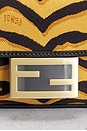 view 6 of 9 Fendi Chinese New Year Tiger Baguette Shoulder Bag in Brown