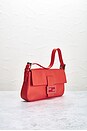 view 4 of 8 Fendi Baguette Shoulder Bag in Red