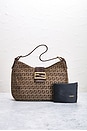 view 10 of 10 Fendi Zucchino Hobo Bag in Brown
