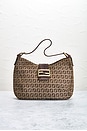 view 2 of 10 Fendi Zucchino Hobo Bag in Brown