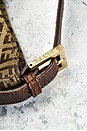 view 6 of 10 Fendi Zucchino Hobo Bag in Brown