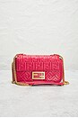 view 2 of 8 Fendi Baguette Chain Midi Shoulder Bag in Red
