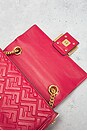 view 7 of 8 Fendi Baguette Chain Midi Shoulder Bag in Red
