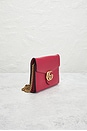 view 4 of 7 GUCCI チェーンウォレット in Red