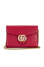 view 1 of 9 Gucci GG Marmont Wallet On Chain in Red