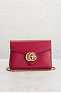view 2 of 9 Gucci GG Marmont Wallet On Chain in Red