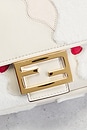 view 6 of 9 Fendi Mink Fur Nappa Faces Baguette Shoulder Bag in Ivory