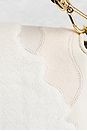 view 7 of 9 Fendi Mink Fur Nappa Faces Baguette Shoulder Bag in Ivory