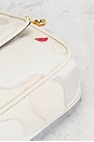 view 8 of 9 Fendi Mink Fur Nappa Faces Baguette Shoulder Bag in Ivory