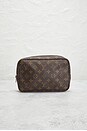view 2 of 8 Louis Vuitton Monogram Trousse Toilette 23 Pouch in Brown