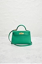 view 2 of 7 Hermes Epsom Kelly 20 Handbag in Vert Vertigo
