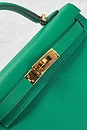view 5 of 7 Hermes Epsom Kelly 20 Handbag in Vert Vertigo