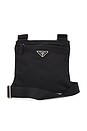 view 1 of 8 Prada Nylon Mini Messenger Bag in Black