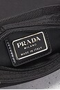 view 6 of 8 Prada Nylon Mini Messenger Bag in Black