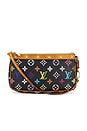 view 1 of 7 Louis Vuitton Monogram Pochette Accessoires Shoulder Bag in Black