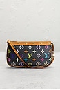 view 2 of 7 Louis Vuitton Monogram Pochette Accessoires Shoulder Bag in Black