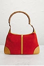 view 3 of 9 Gucci Bamboo Jackie Hobo Bag in Red