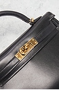 view 5 of 7 Hermes Box Kelly 20 Handbag in Black