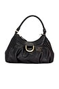 view 1 of 10 Gucci Guccissima Abbey D-Ring Hobo Bag in Black