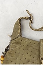 view 8 of 10 Gucci Ostrich Jackie Hobo Bag in Green