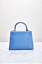 view 3 of 9 Hermes Epsom Kelly Sellier 25 Handbag in Azur