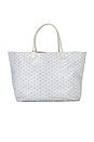 view 1 of 8 Goyard Saint Louis PM Tote Bag in White