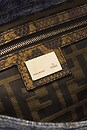 view 6 of 8 Fendi Denim Baguette Shoulder Bag in Blue