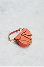 view 4 of 8 Dior Micro Saddle Bag in Orange