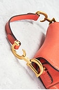 view 7 of 8 Dior Micro Saddle Bag in Orange