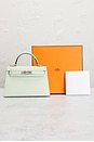 view 7 of 7 Hermes Epsom Kelly 20 Handbag in Vert Fizz