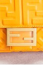 view 6 of 9 Fendi Zucca Embossed Baguette NM Shoulder Bag in Orange