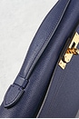 view 8 of 9 Hermes Epsom Kelly Cut Pochette in Navy