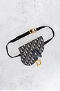 view 2 of 8 Dior Oblique Saddle Belt Bag in Navy