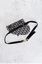 view 3 of 8 Dior Oblique Saddle Belt Bag in Navy
