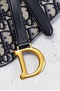 view 6 of 8 Dior Oblique Saddle Belt Bag in Navy
