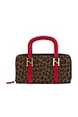 view 1 of 9 Fendi Leopard Handbag in Brown