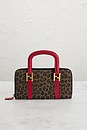 view 2 of 9 Fendi Leopard Handbag in Brown