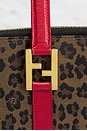 view 6 of 9 Fendi Leopard Handbag in Brown