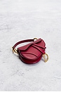 view 4 of 7 Dior Mini Saddle Bag in Red