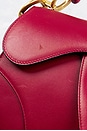 view 6 of 7 Dior Mini Saddle Bag in Red