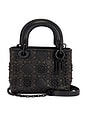 view 1 of 8 Dior Studded Cannage Lady Dior Handbag in Black