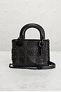 view 2 of 8 Dior Studded Cannage Lady Dior Handbag in Black