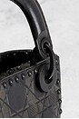 view 8 of 8 Dior Studded Cannage Lady Dior Handbag in Black