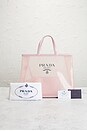 view 9 of 9 Prada Rete Paillettes Tote Bag in Pink