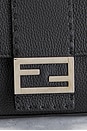 view 6 of 9 Fendi Selleria Baguette Shoulder Bag in Black