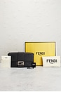 view 9 of 9 Fendi Selleria Baguette Shoulder Bag in Black